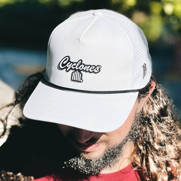 Branded Bills Cyclones 5-Bar White Rope Hat